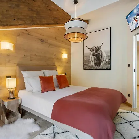 شقة Exclusive Penthouse - Sauna, Ski-in Ski-out, Panoramic Views, Balcony كورشوفيل